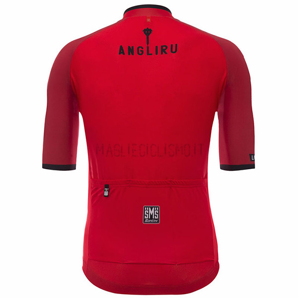 Maglia Angliru Vuelta Espana 2017 Rosso